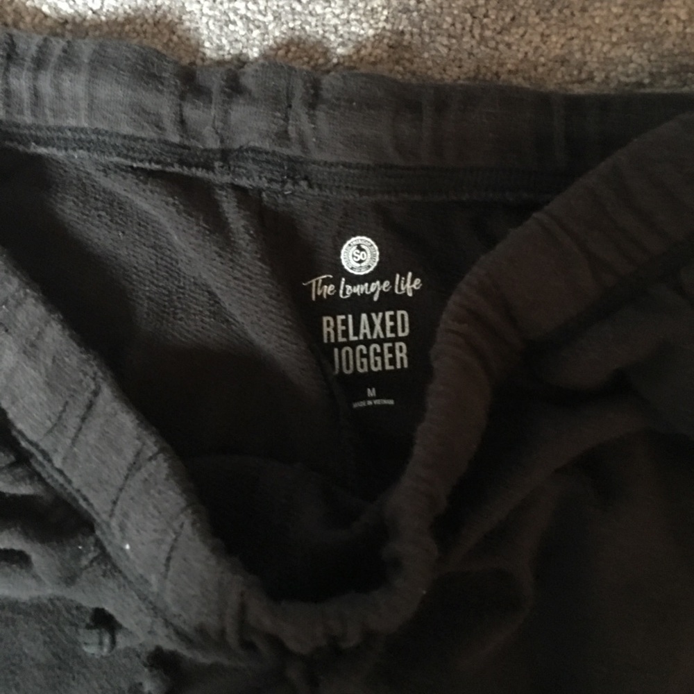 Black Joggers
